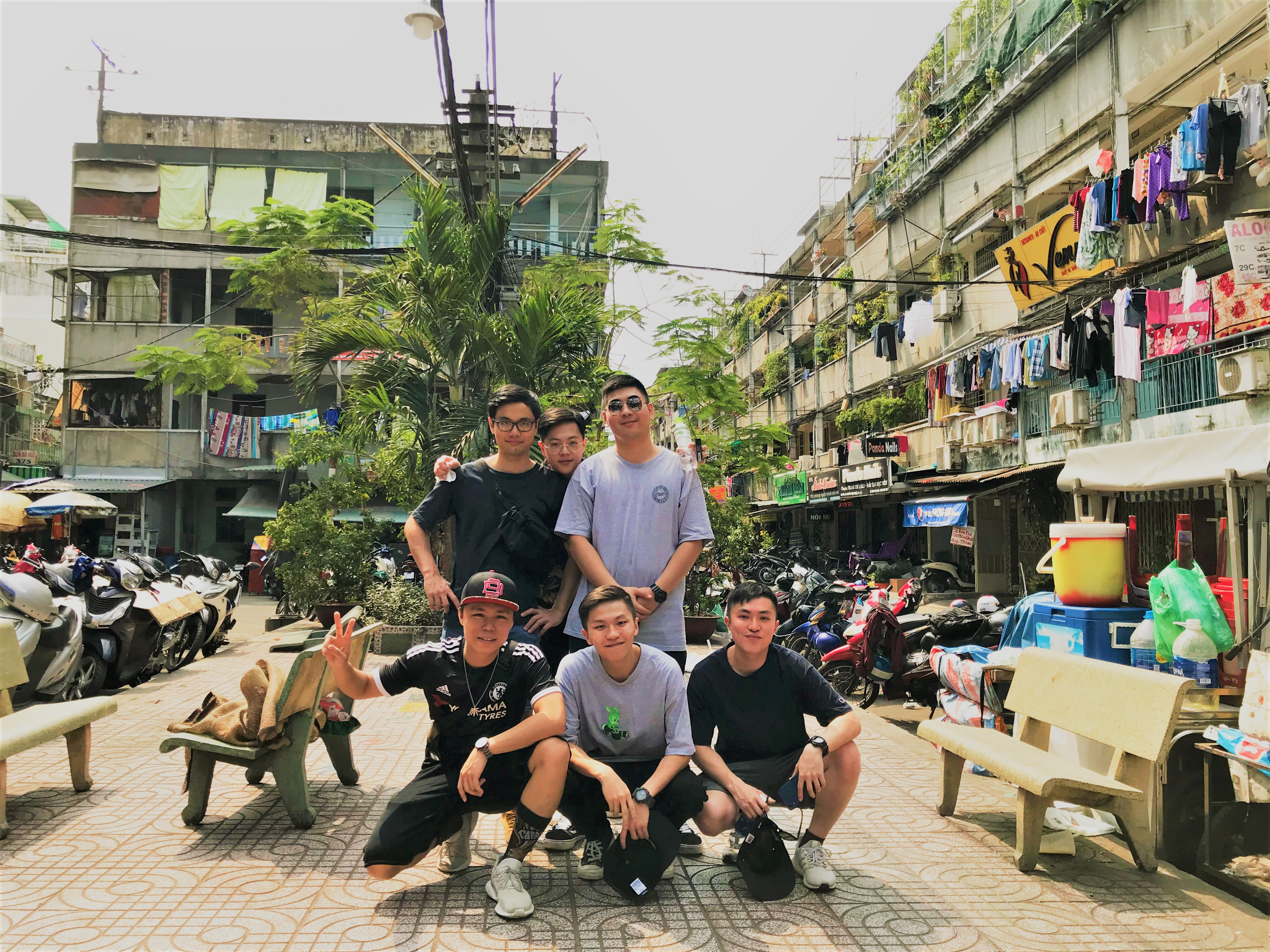 Visit the oldest apartment in Saigon