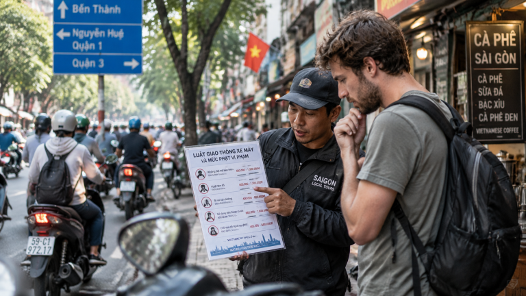 Vietnam Motorbike Traffic Laws and Fines 2026: Hidden