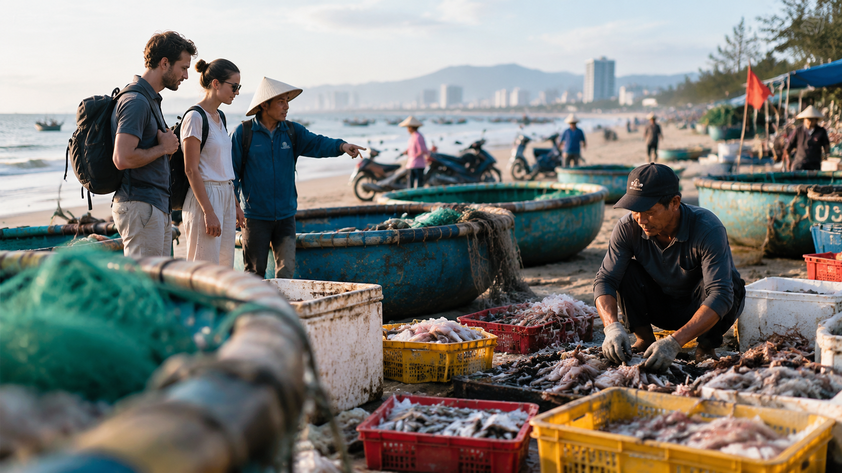 Man Thai Fishing Village in Da Nang: The Morning Scene Most Miss
